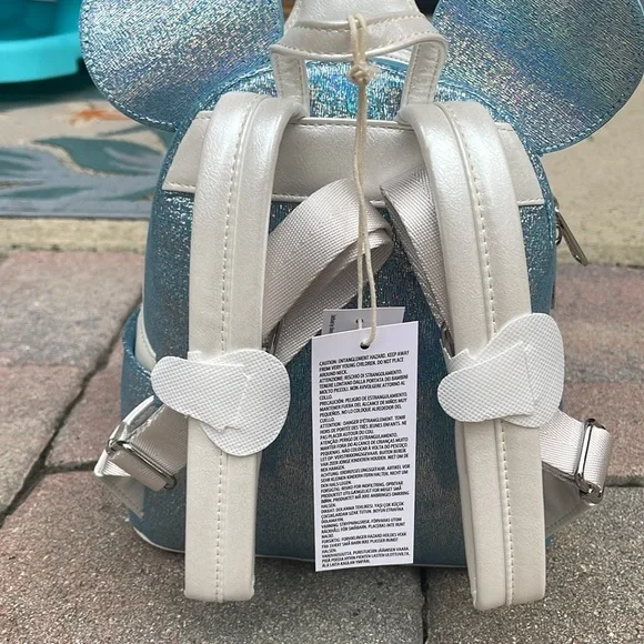 Disney Cruise Line Loungefly Mini Backpack - 25th Anniversary - Shimmering Seas - Picture 5 of 16